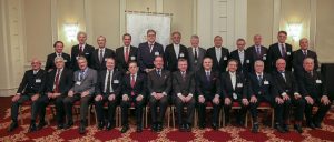 Delegații participanți la cea de a 52-a Conferință a Suveranilor Mari Comandori din Europa și Tările Asociate