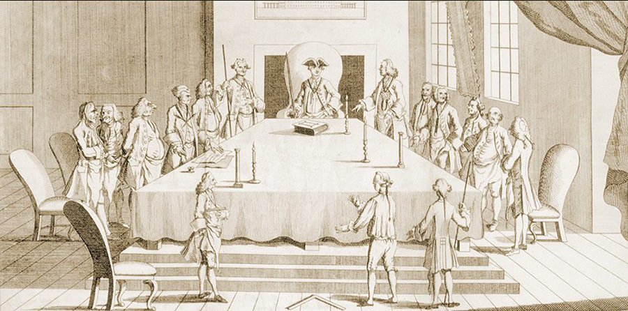 The Ceremony of Making a Free-Mason (1766)