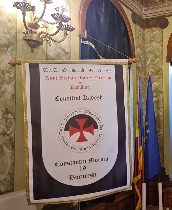 O Ținută de Excepție a Consiliului Kadosh „Constantin Moroiu” nr. 19